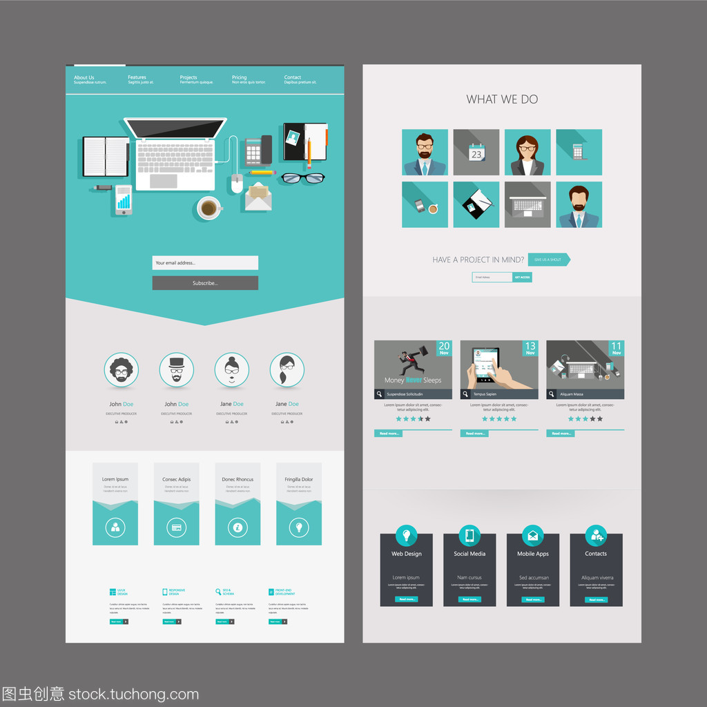 一頁式網(wǎng)站 頭設(shè)計(jì)要點(diǎn)與模板應(yīng)用